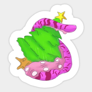 🌳 Tentacle christmas tree 🌳 Sticker